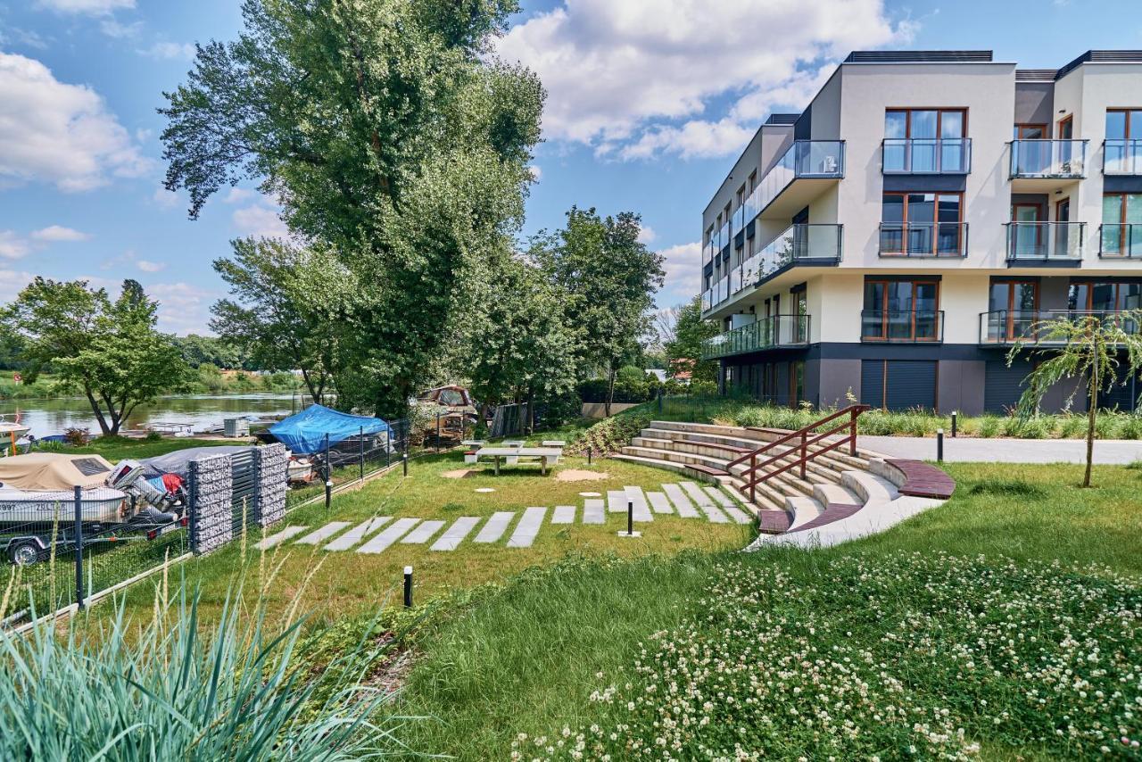 Riverside Apartments Na Grobli By Noclegi Renters Breslau Exterior foto